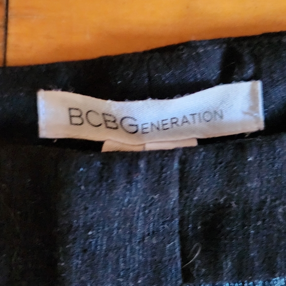 BCBG metallic dark blue pants size small - Picture 3 of 5